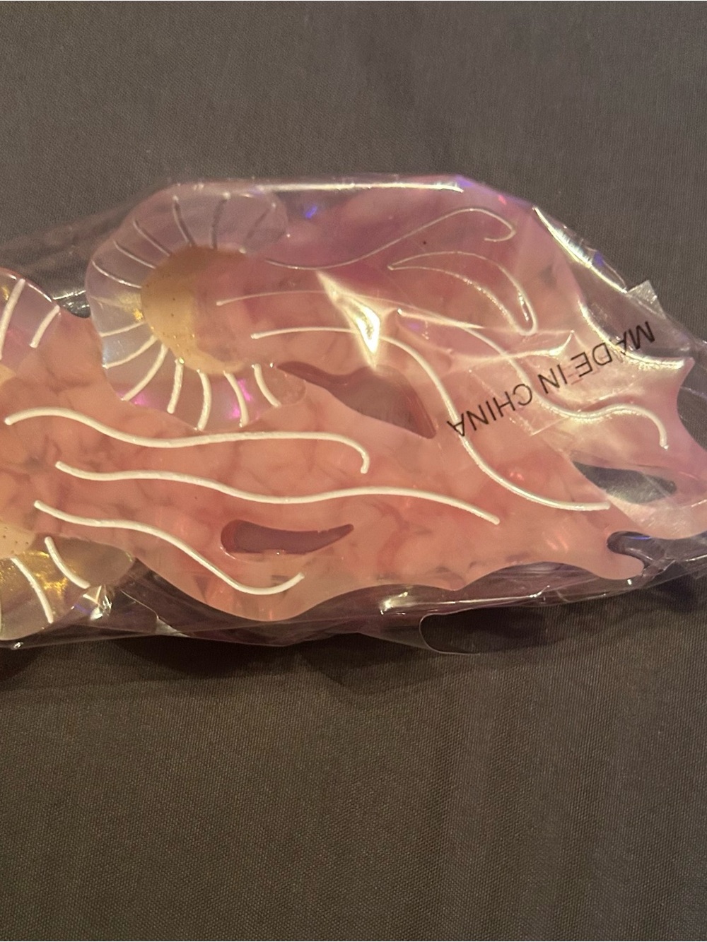 Fantasy Twin Jellyfish Hair Clip